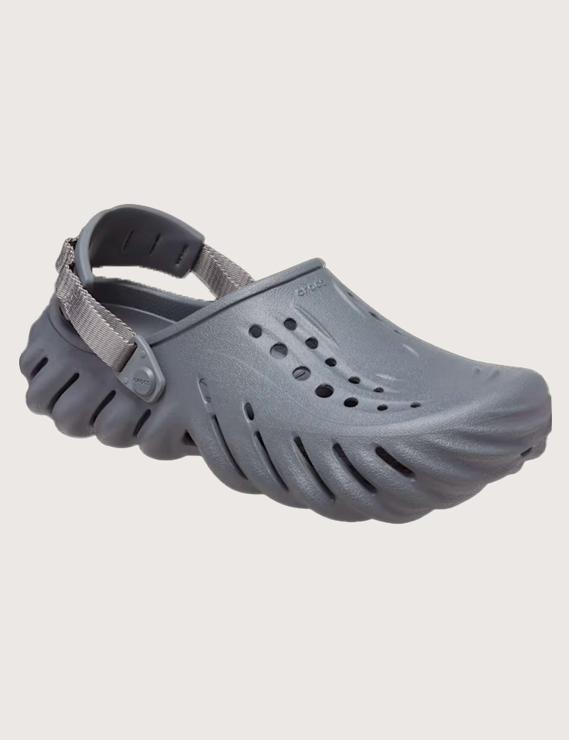 CROCS SABOTS HOMME ECHO CLOG GRIS ANTHRACITE