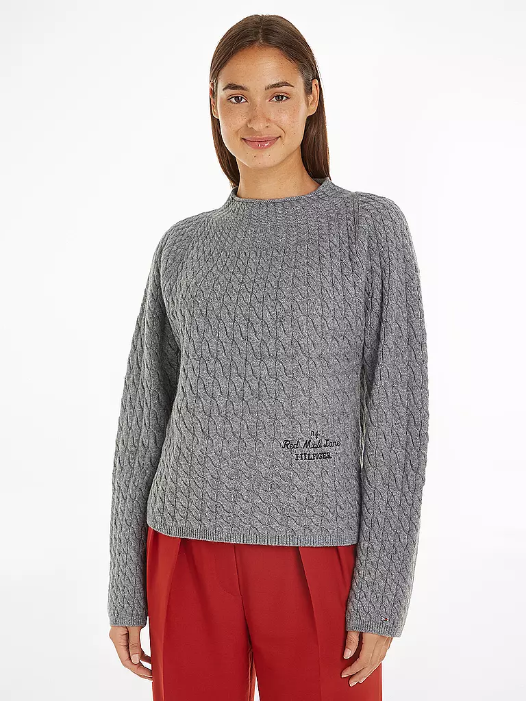 TOMMY HILFIGER Pullover  grau