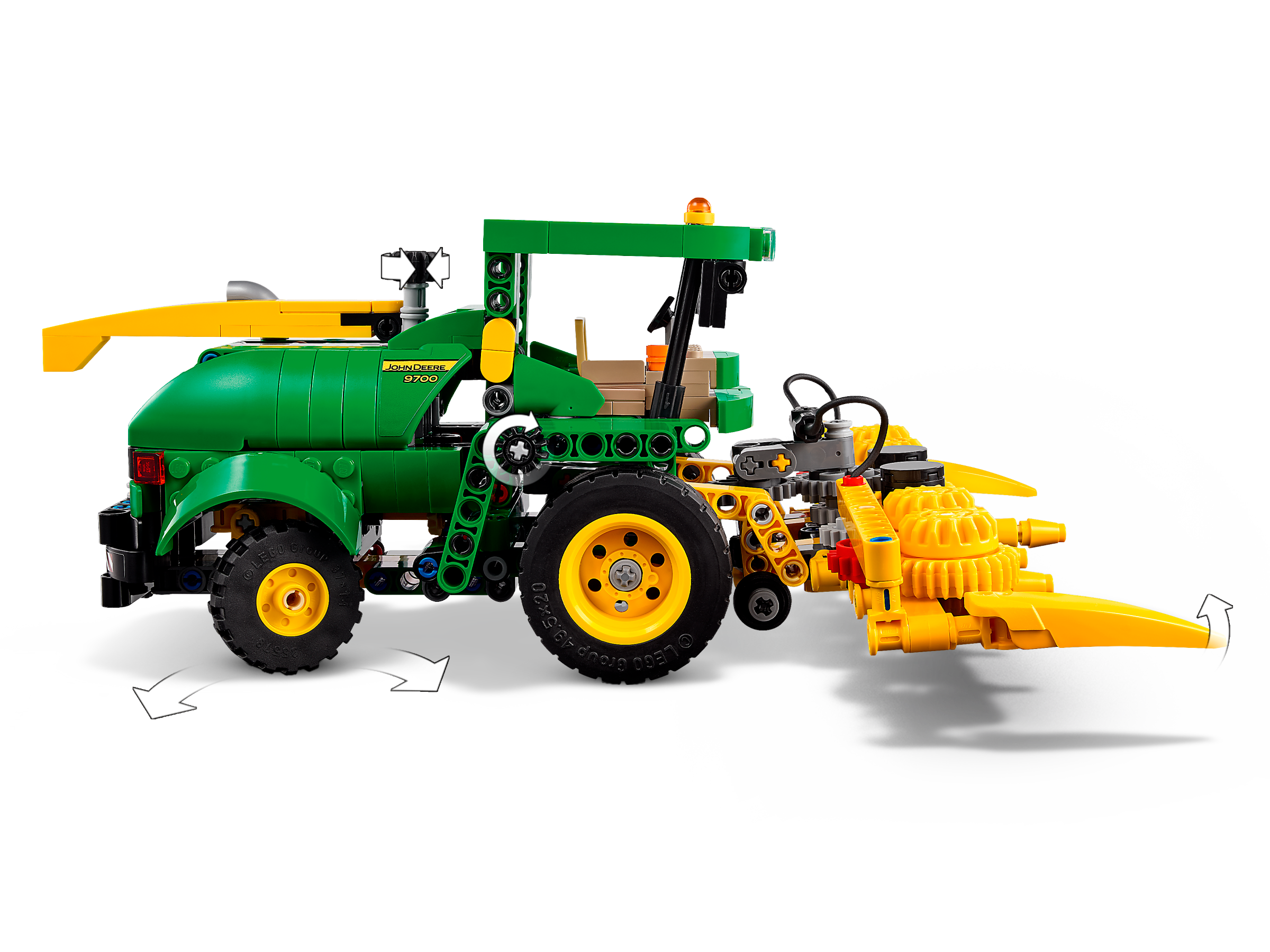 Semeadeira-colheita John Deere 9700 42168