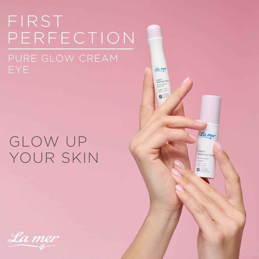 La mer First Perfection Pure Glow Cream Augencreme unparfümiert