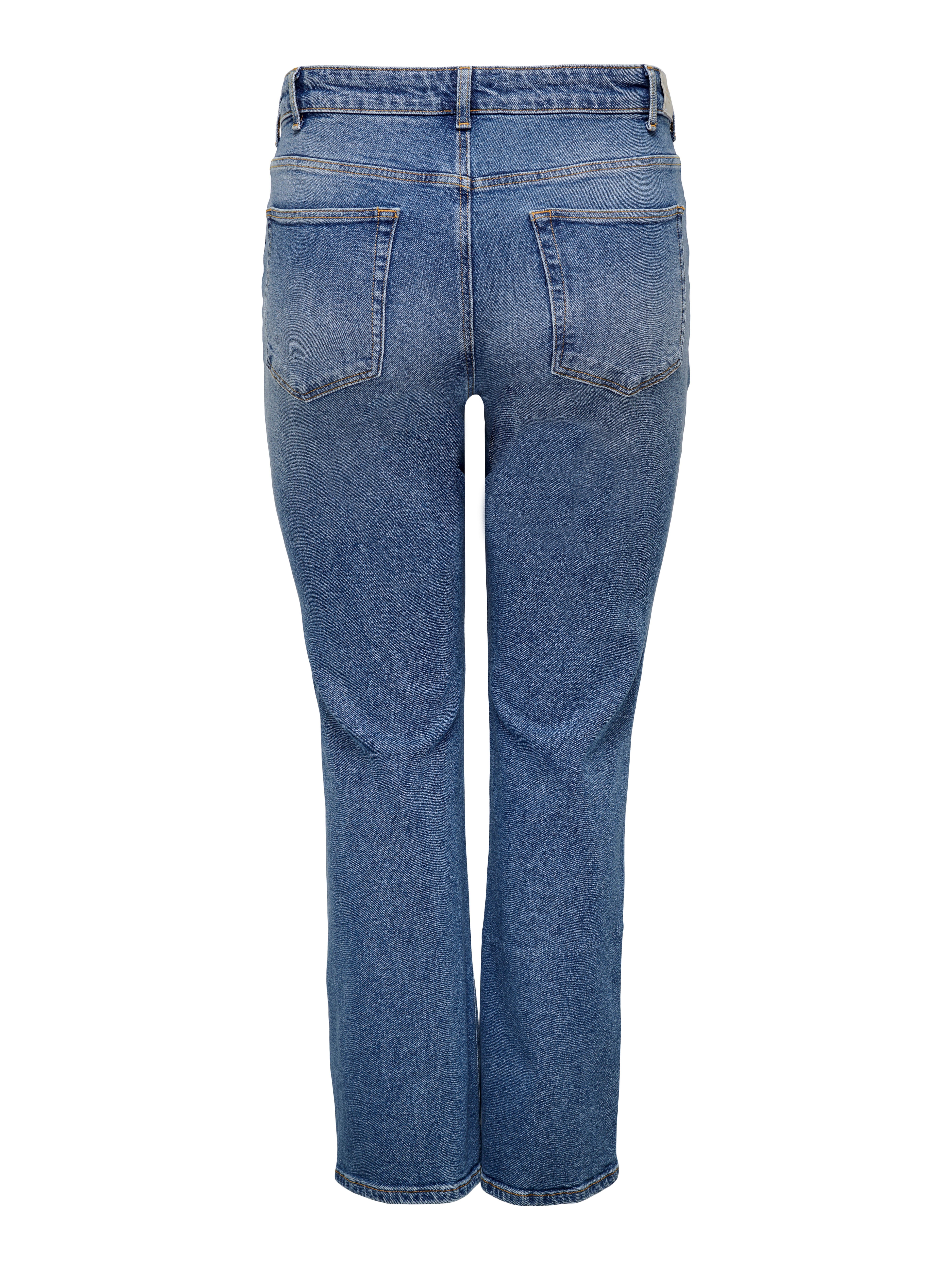 CAREVERLY Mittlere Taille Ausgestellt Jeans Medium Blue Denim