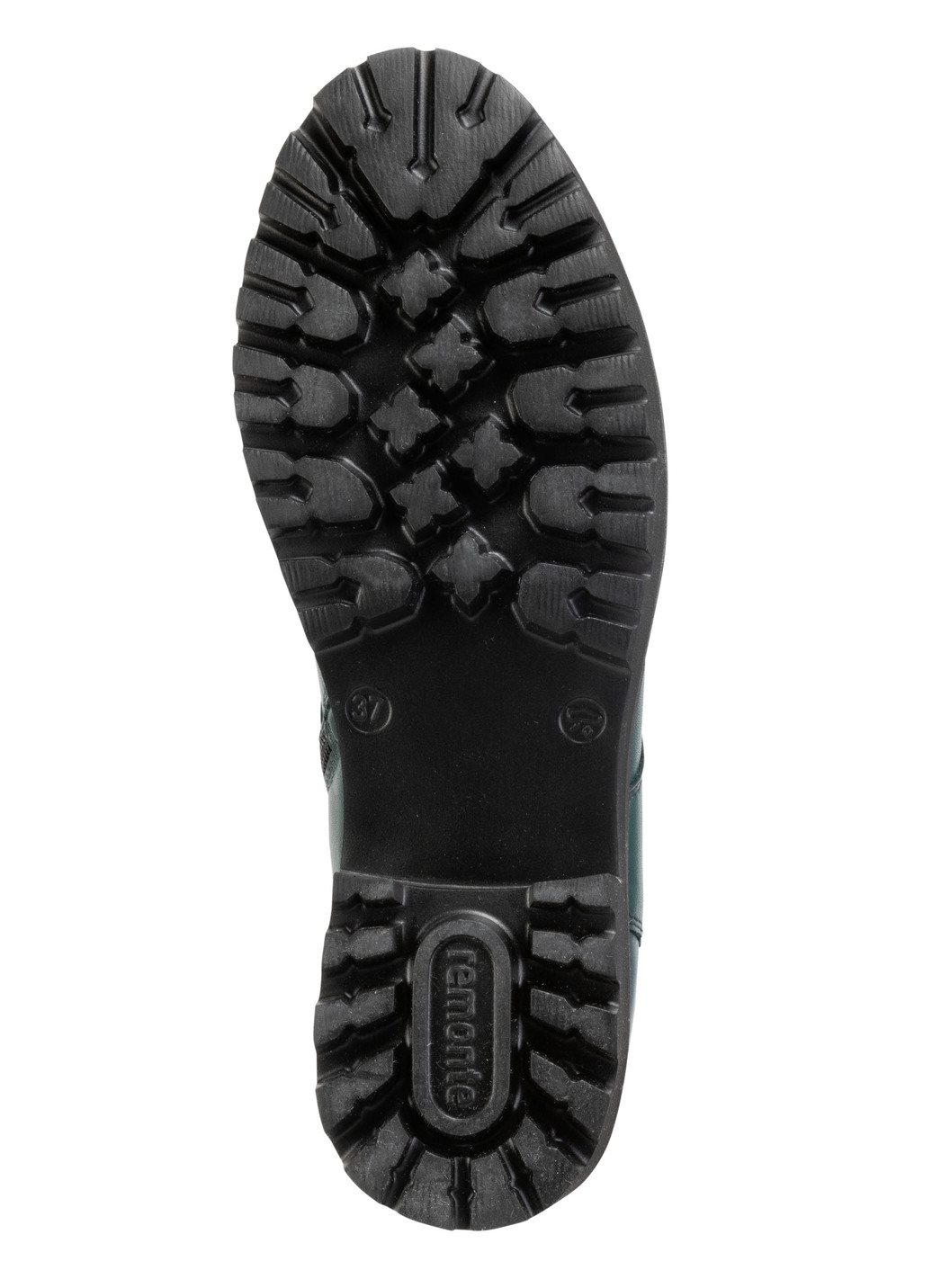 Remonte Schnür-Stiefelette aus teilweise schattiertem Nappaleder