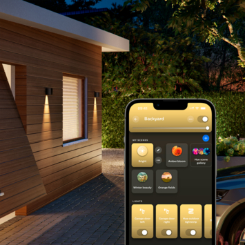 Philips Hue outdoor buitenlamp Resonate zwart