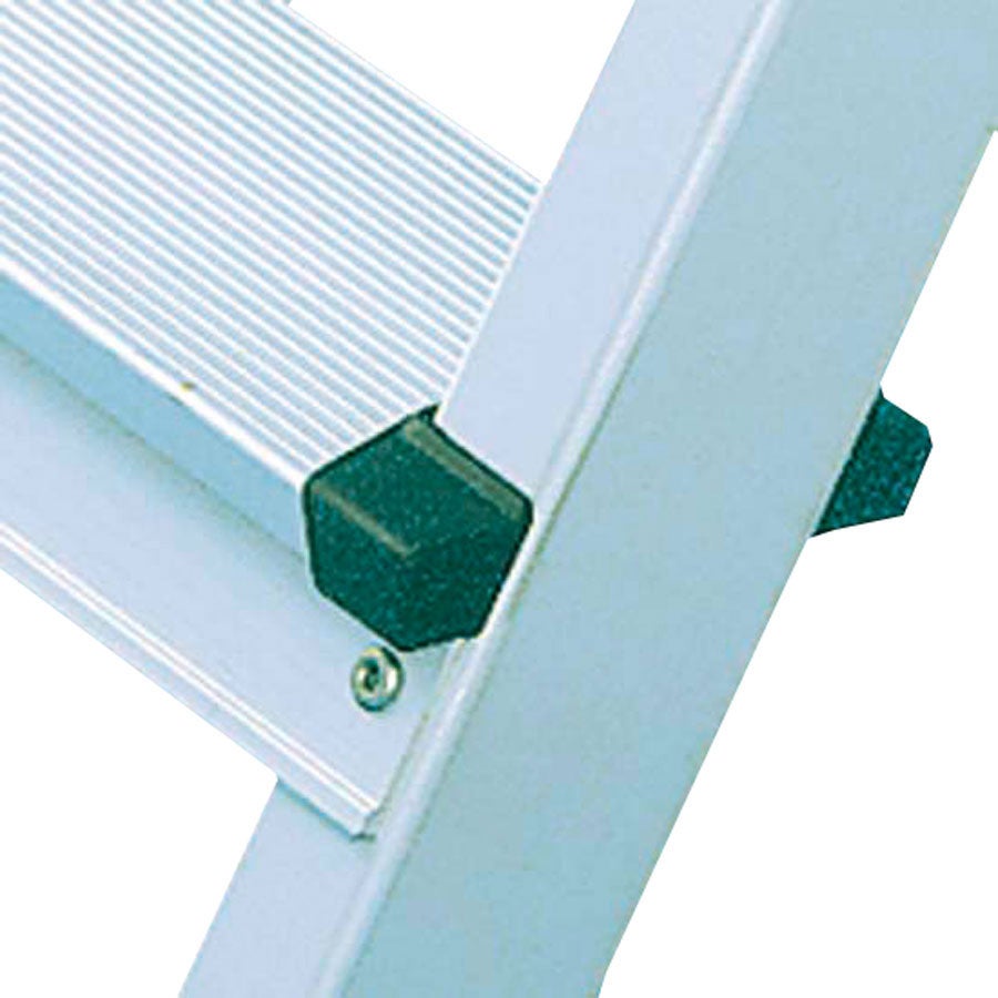 Zarges geklonken trapladder, geanodiseerd, XL-trede B, 2x3 treden