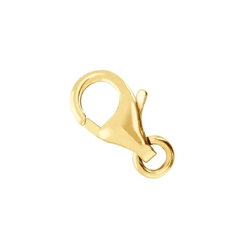 Collier / Chaîne Homme Argent 925 Doré - Maille Grain de Café - 55cm