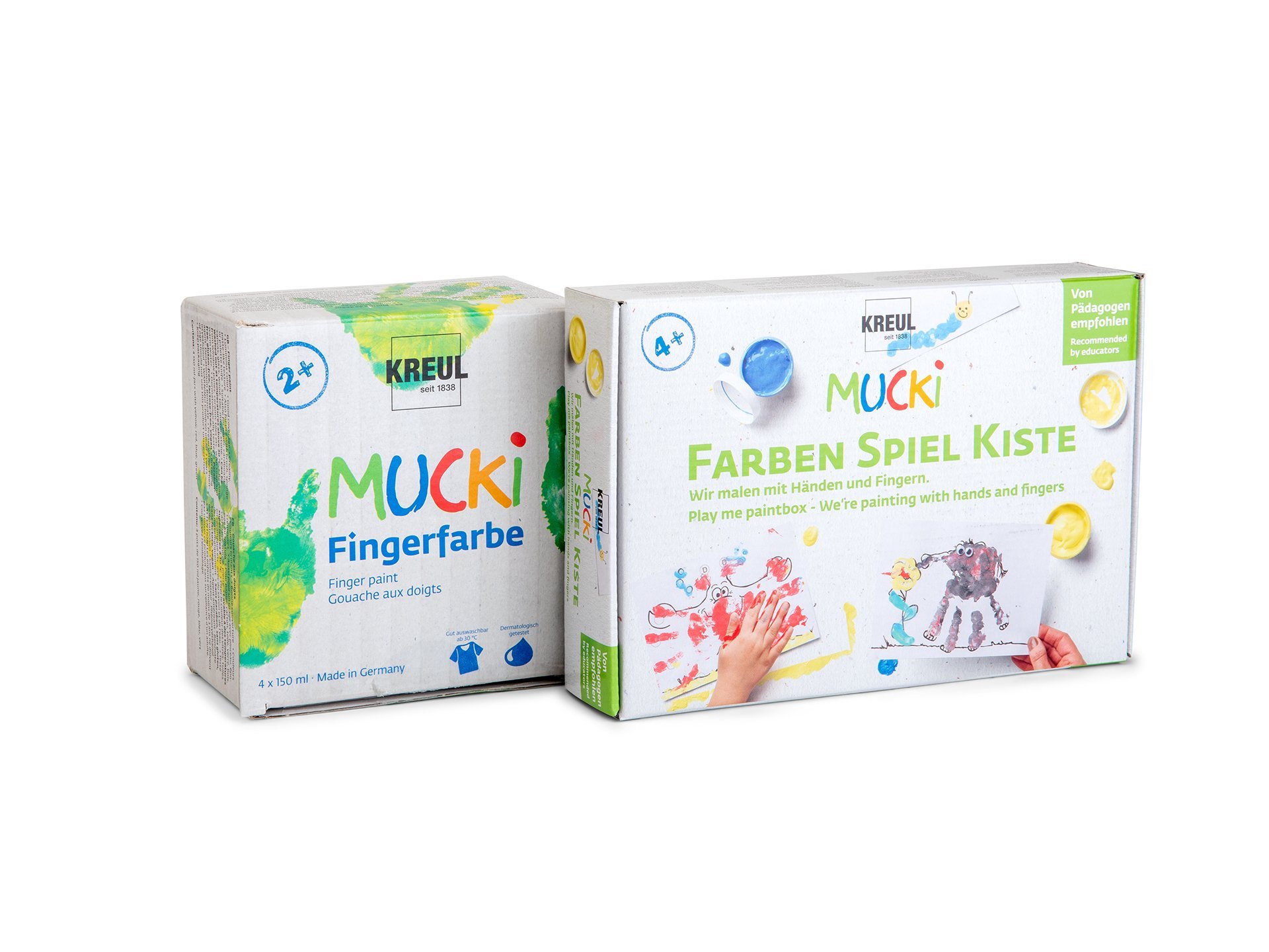 Fingerfarben Set, Mucki