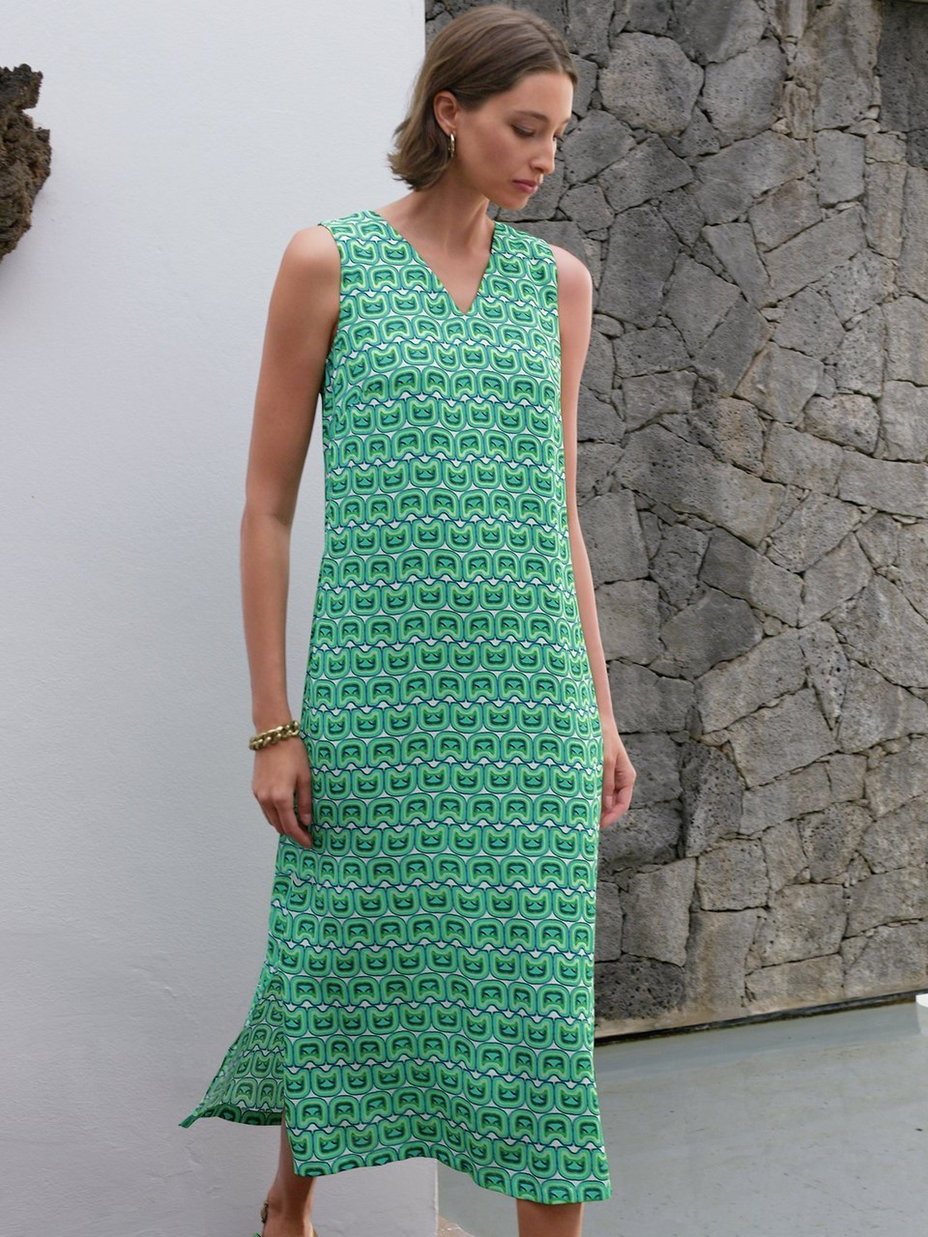 Ärmelloses Kleid