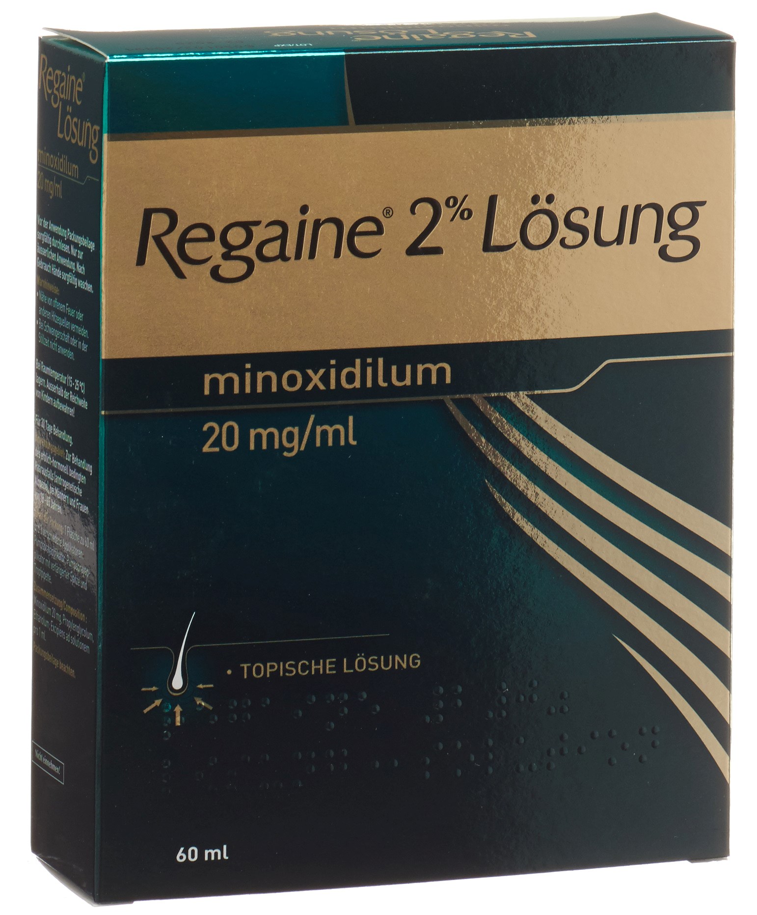 REGAINE Topische Lösung Lös 2 % Fl 60 ml