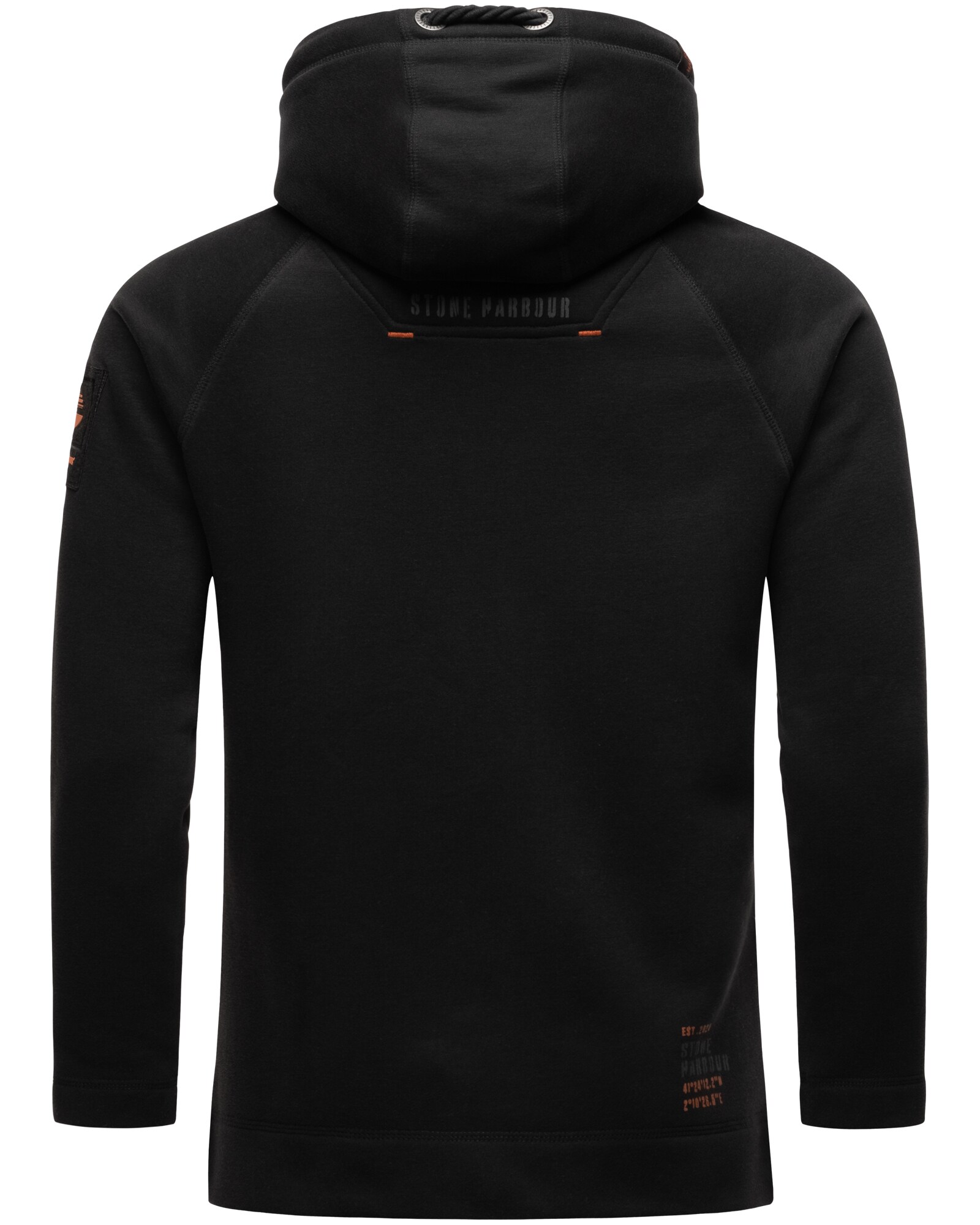 STONE HARBOUR Herren Hoodie Sportlicher Kapuzenpullover mit großen Kordeln Caspian Sailor