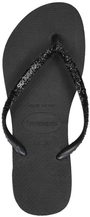 Havaianas Slim Glitter zwart