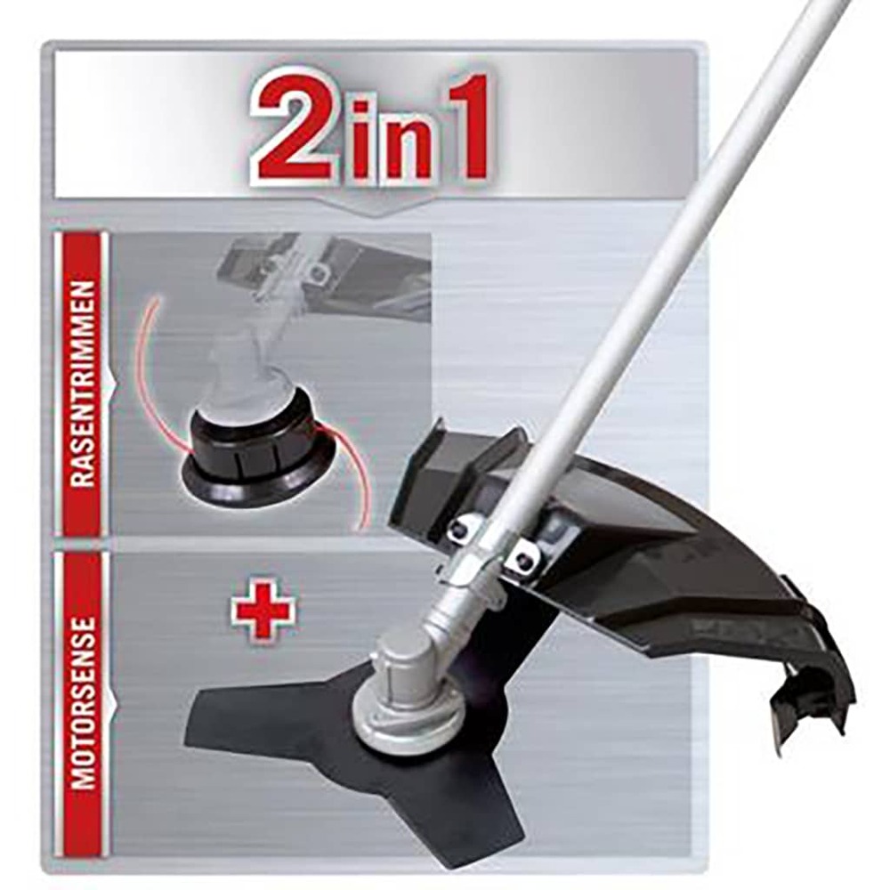 Débroussailleuse 2 en 1 thermique scheppach 1,8 cv - bch5200pb