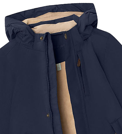 Mini A Ture Vinterjakke - Adyanko Fleece - Outer Space