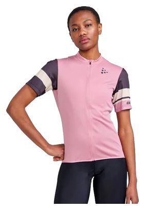 Maillot manches courtes Femme Craft Core Endur Rose Violet