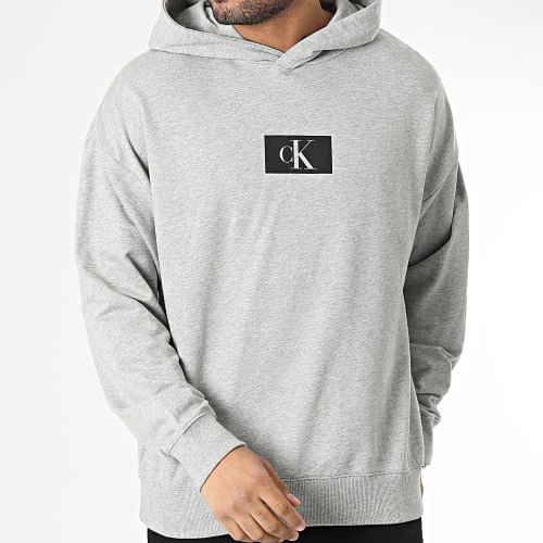 Sweat Capuche NM2416E Gris Chiné