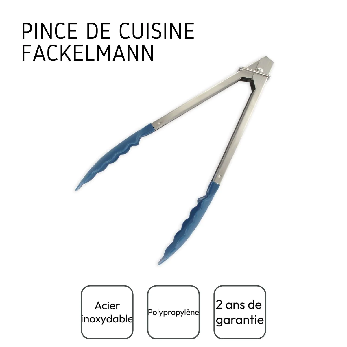 Pince de cuisine avec verrouillage Elemental Fackelmann