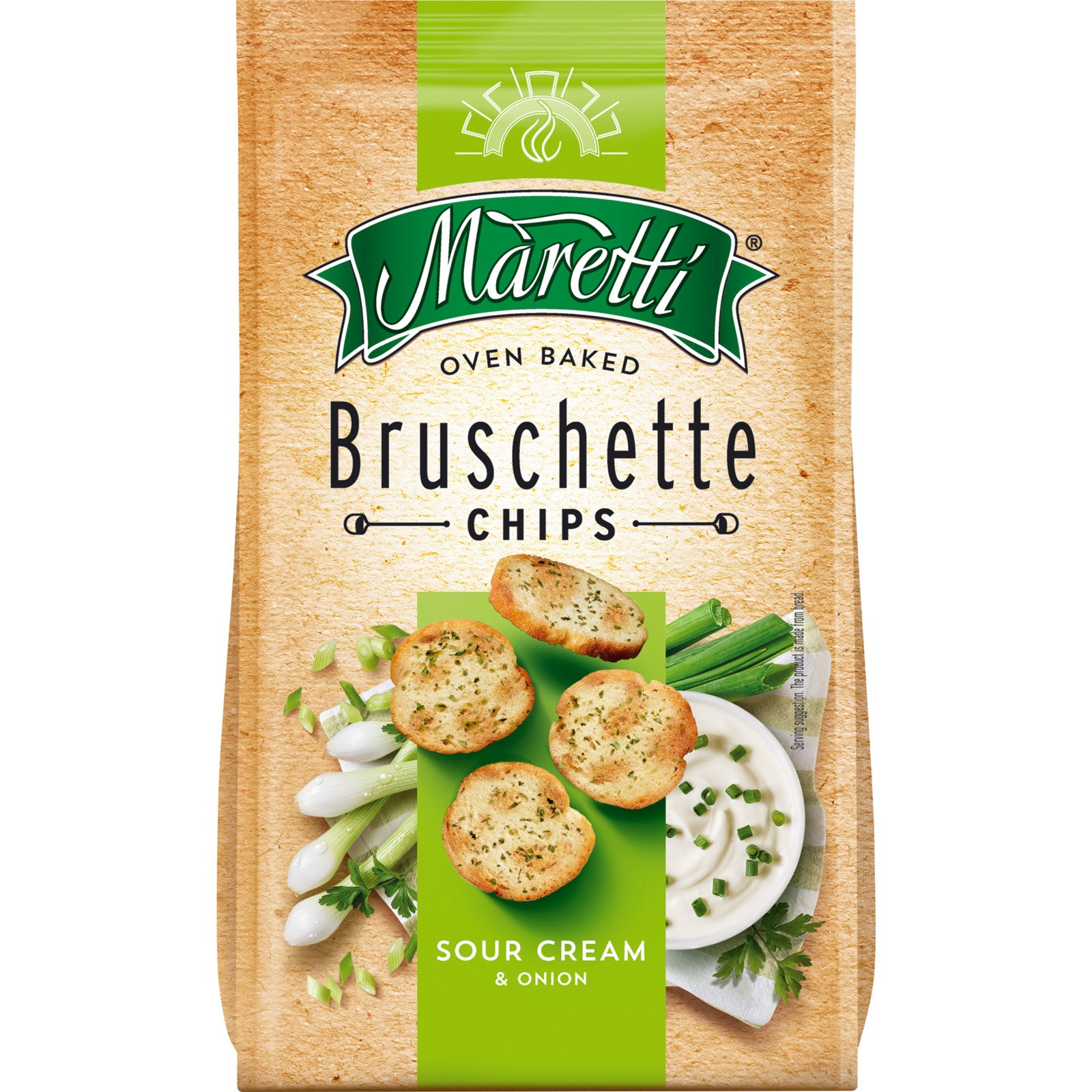 Maretti Bruschette Saure Sahne & Zwiebel 150 g