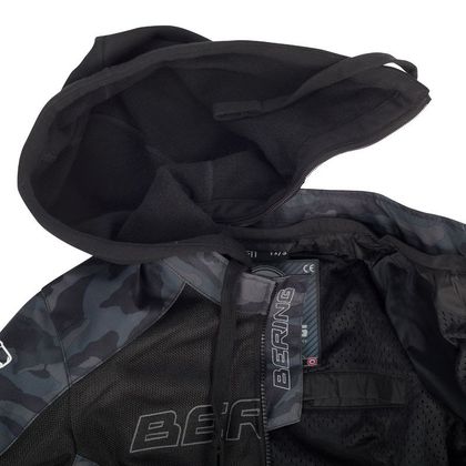 Blouson Bering LADY SPIRIT - Noir / Gris