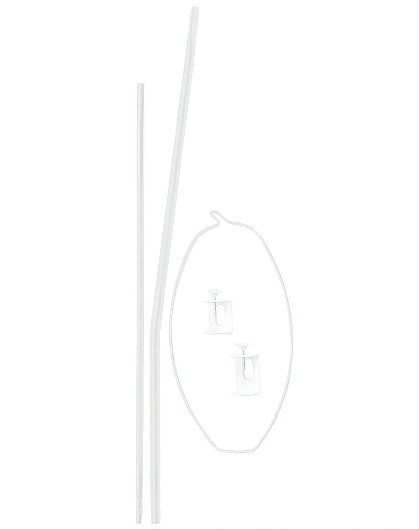Himmelstange Universal weiß (Länge: 150 cm)