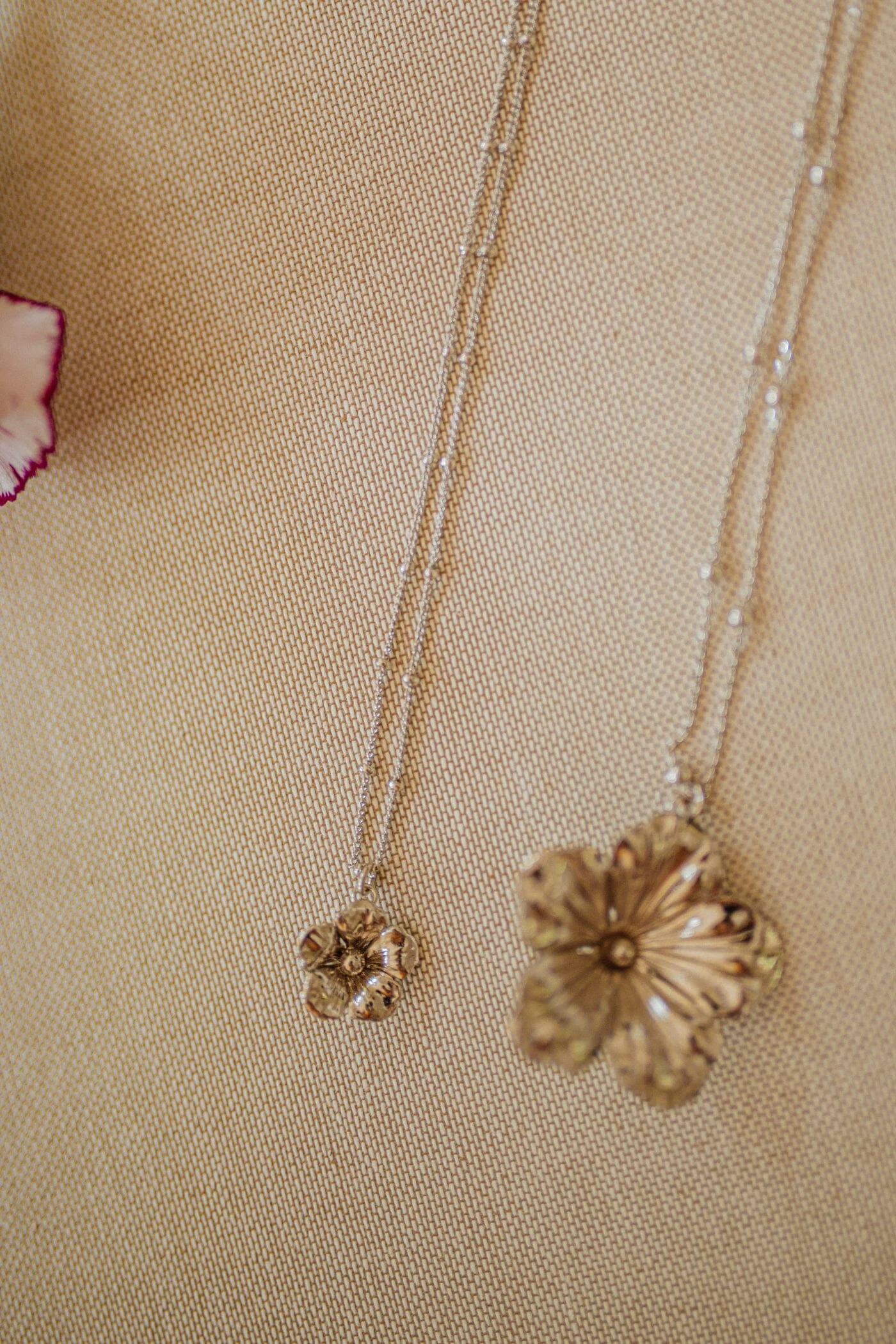 GAÏA - Collier fleur plaqué argent | Argent