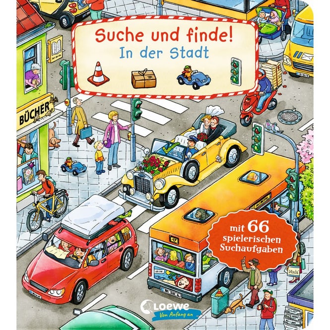 Suche und finde! In der Stadt