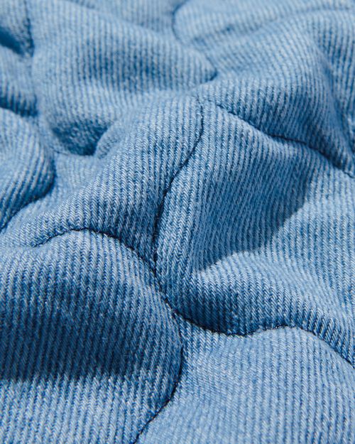gilet bébé denim matelassé denim