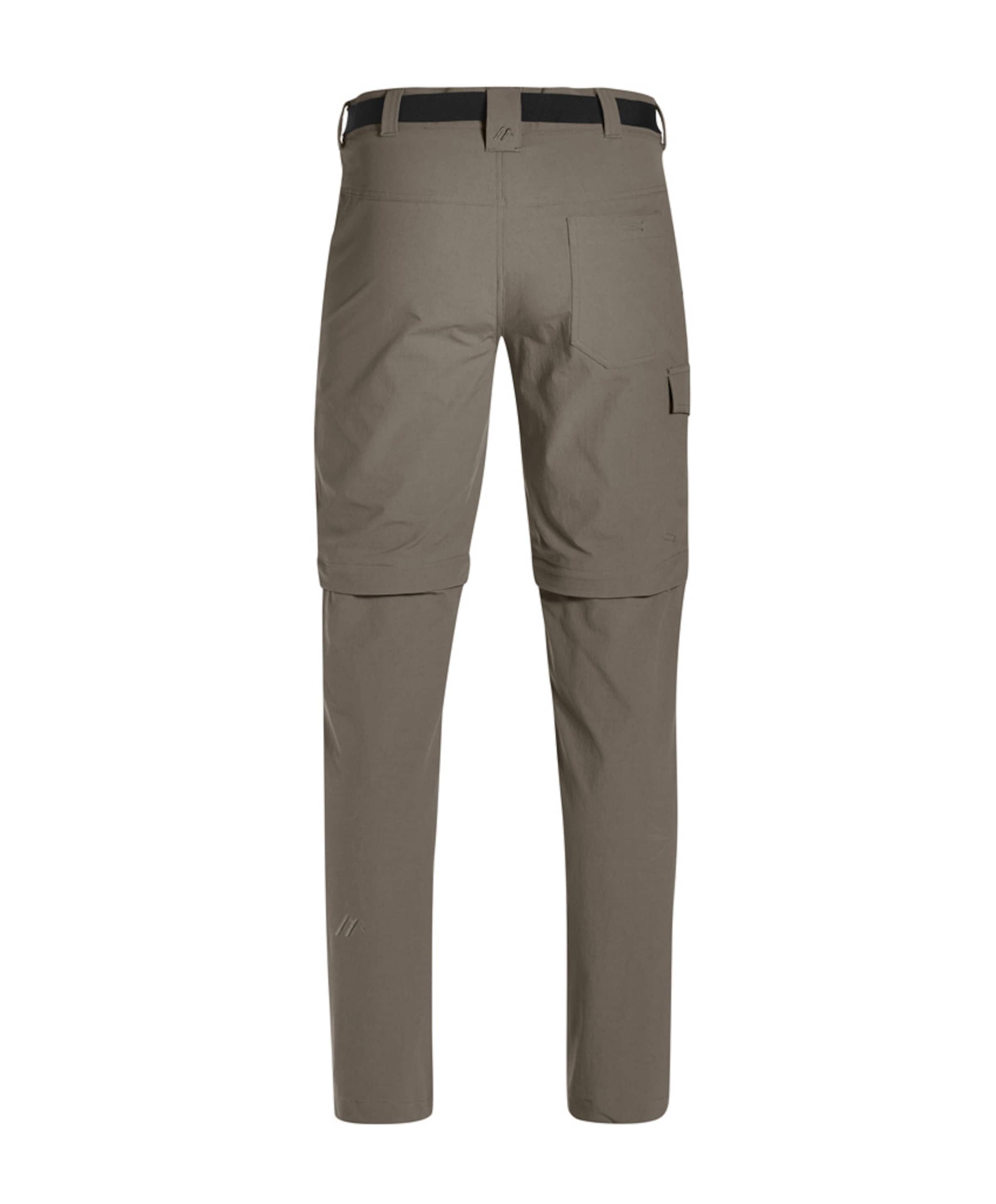 Maier M Pant Zip stretch Torid slim zip broek groen