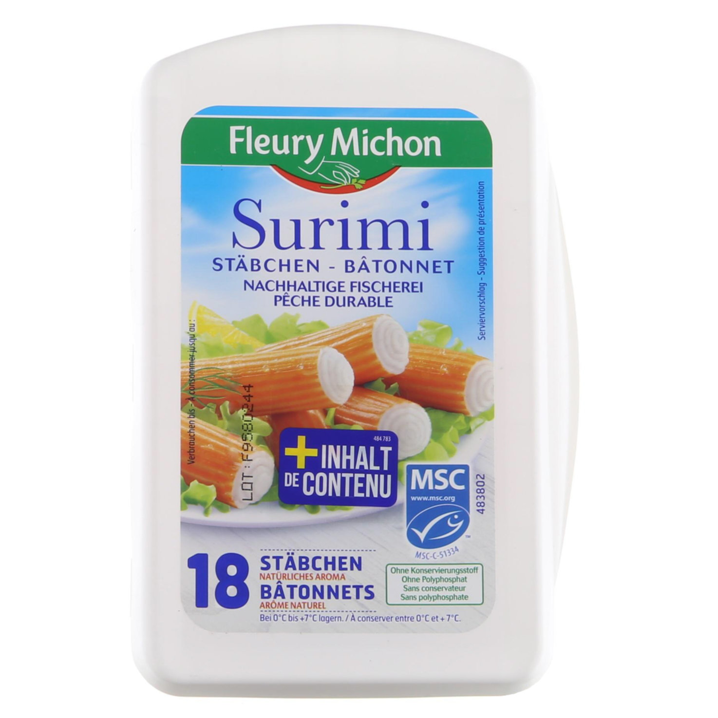 Fleury Michon Surimi Moelleux MSC