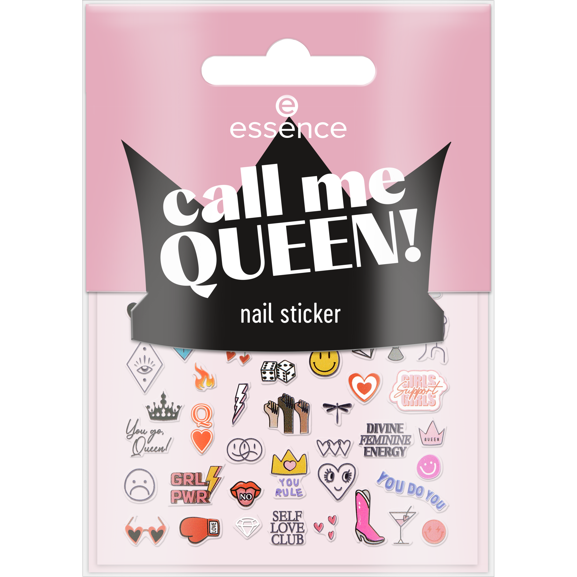 call me QUEEN! nail sticker ongles