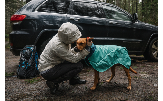 Ruffwear Dirtbag Hundehandtuch Aurora Teal