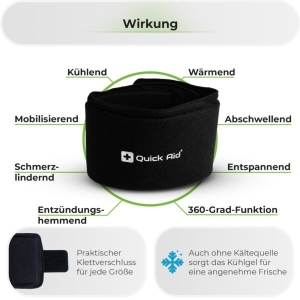 Quick Aid Nacken und Hals Wickel, 1 Stück