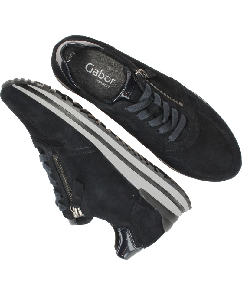 Gabor Sneakers Blauw Dames