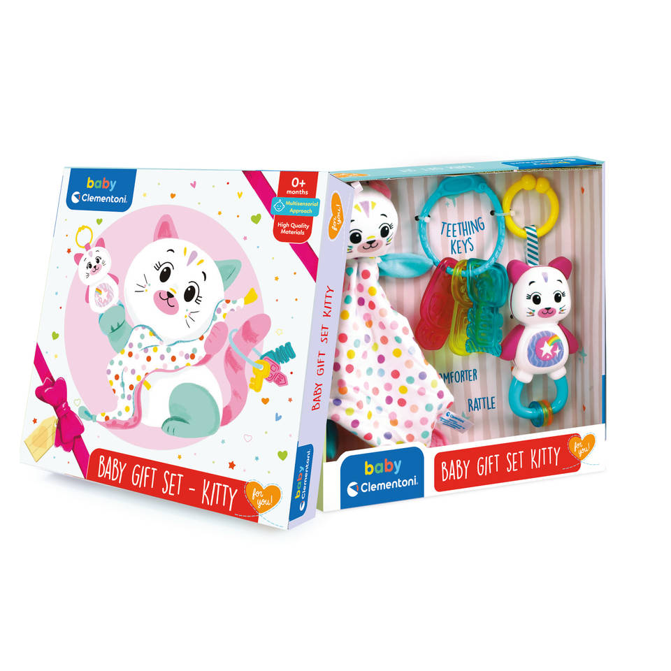 Clementoni baby cadeauset kitten