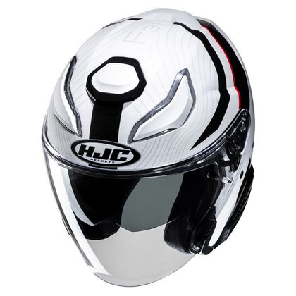Casque Hjc F31 - NABY - Noir / Rouge