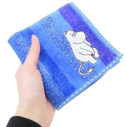 Marushin - MOOMIN Handdoek (25x25cm) (Moomin/Blauw)