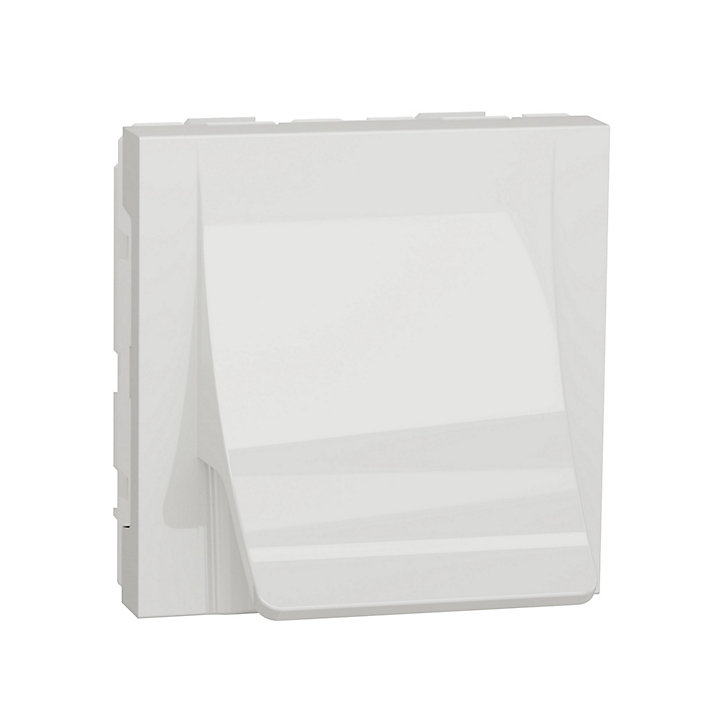 Mécanisme sortie de câble 2 modules Schneider Electric Unica Pro blanc