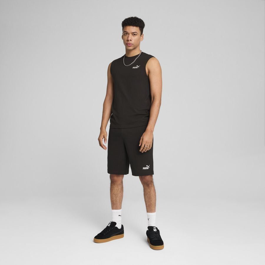 PUMA Essentials No. 1 Logo Sleeveless T-Shirt - Noir