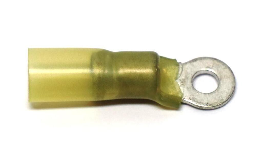 Ringkabelschuhe WP 4.3-9.5 mm Gelb, 10 Stk.Ringkabelschuh 4-6 mm2 (12-10 AWG)