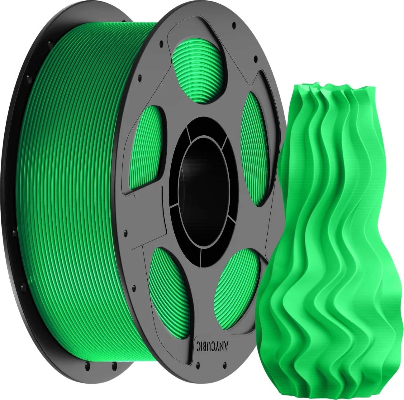 Anycubic  PLA Basic Green, 1,75 mm / 1000 g    Leicht zu druckendes PLA in Green
