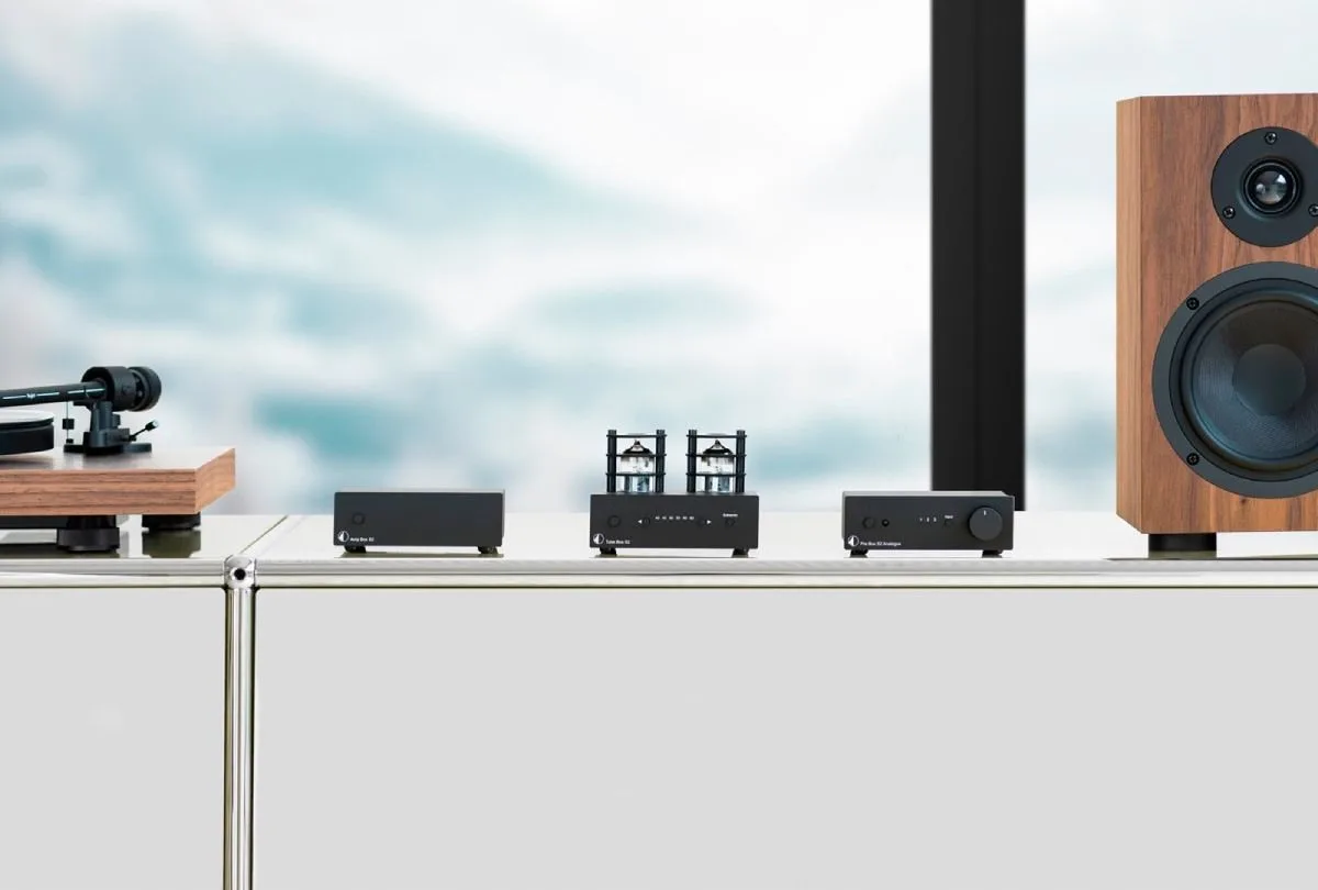 Pro-Ject Tube Box S2 Noir Préamplis phono