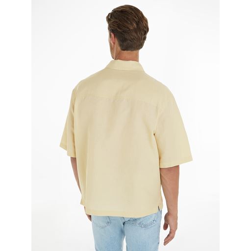 Calvin Klein Jeans Kortærmet Skjorte, Green Haze, XL