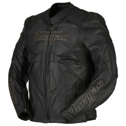 Blouson Furygan GHOST - BLACK BROWN - Noir