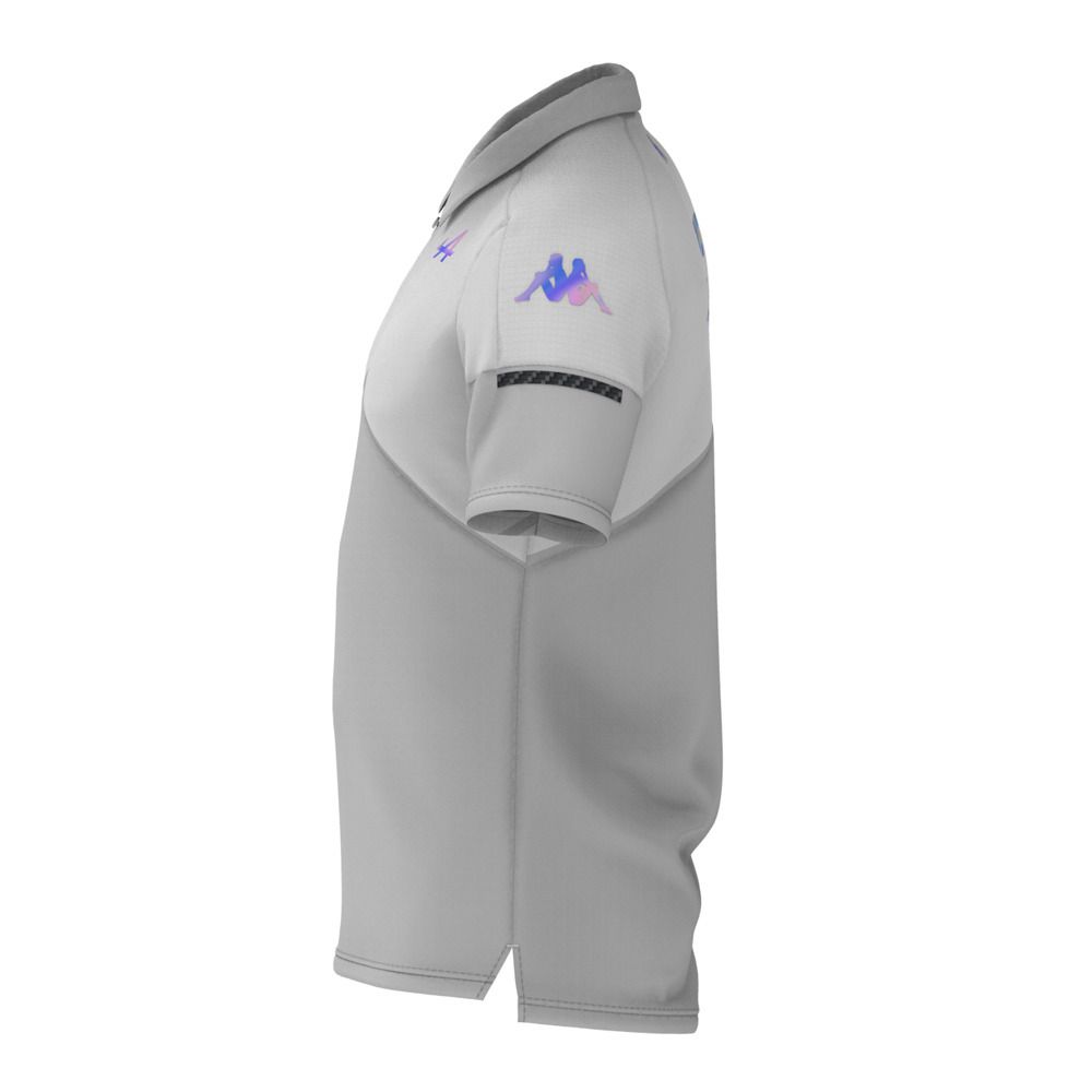 Kappa ANGAI ALPINE F1 - Polo Homme grey lt/white