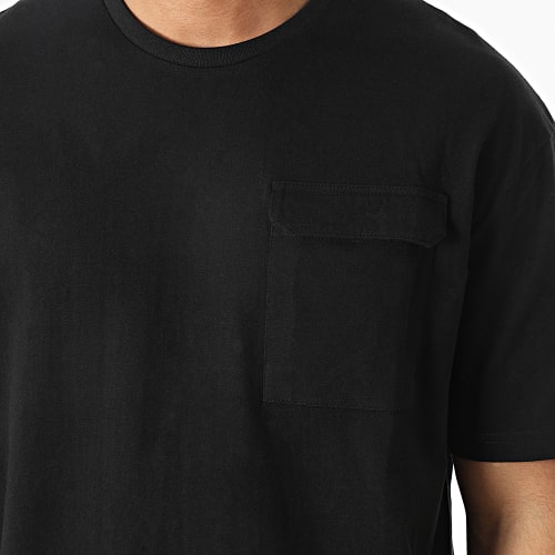 Tee Shirt Poche TB3667 Noir