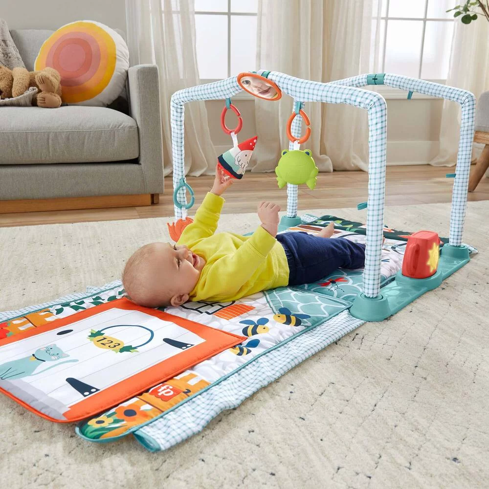 FISHER-PRICE - MON TAPIS CABANE 3 EN 1
