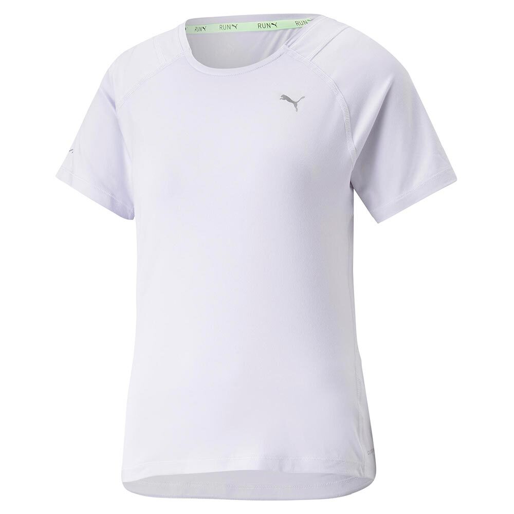 PUMA Run Cloudspun Hardloopshirt Korte Mouwen Wit Dames