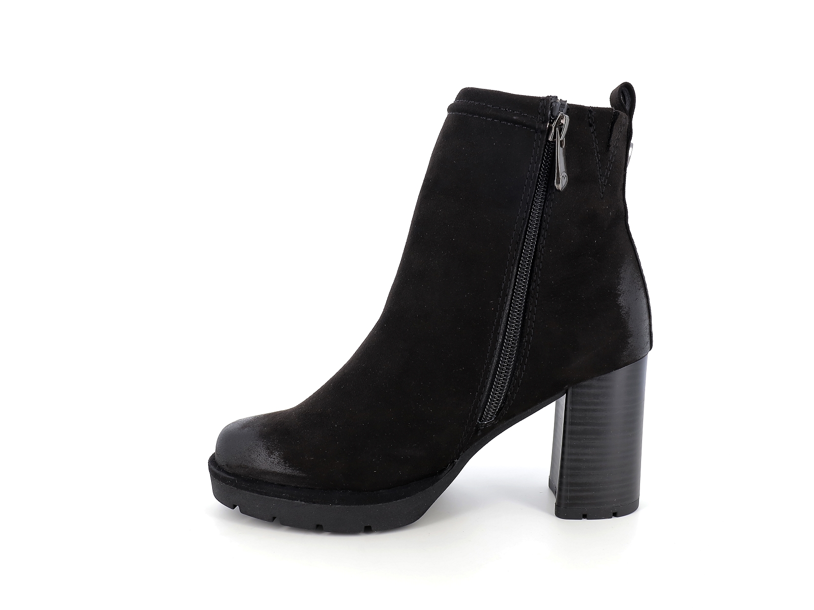 Marco tozzi-25464 Synthétique Velours Noir