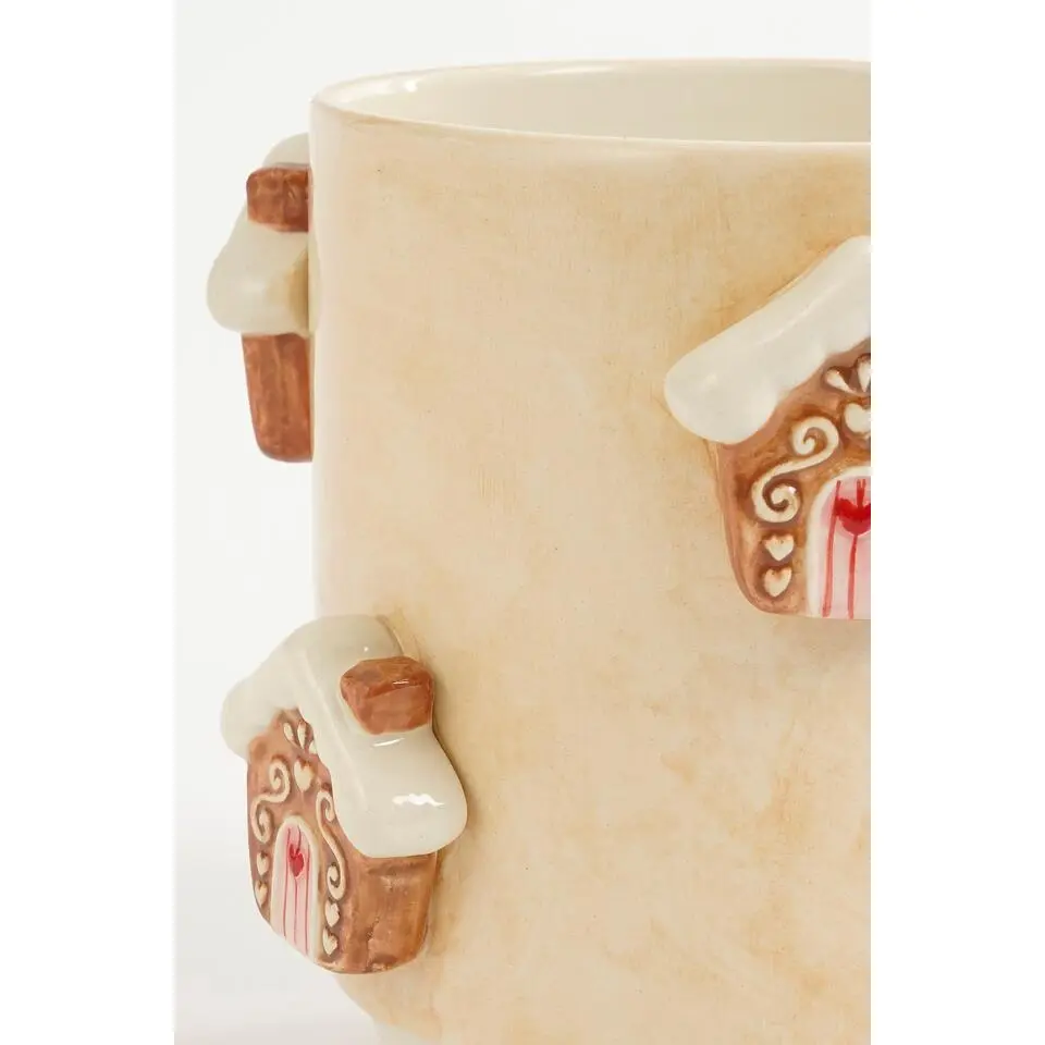 Mica Decorations Bloempot - Assorti - H15 x Ø17 - Off-white