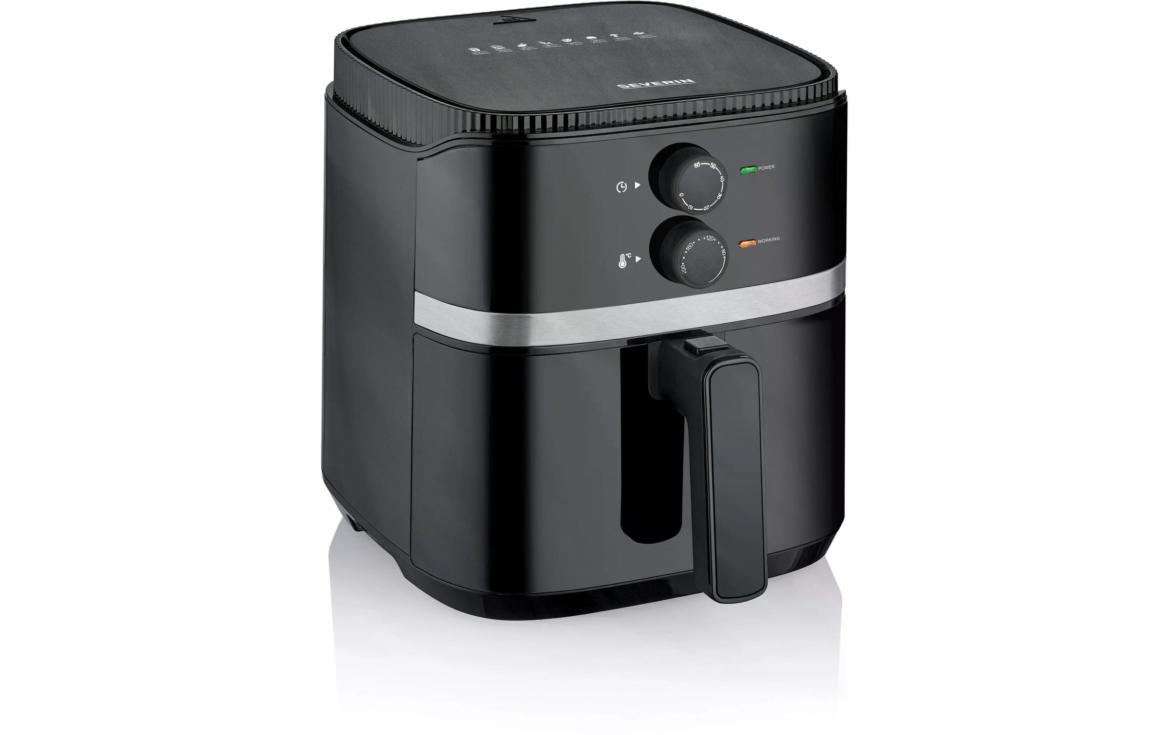 Severin Heissluftfritteuse »FR 2452 5 l, Schwarz« 1500 W