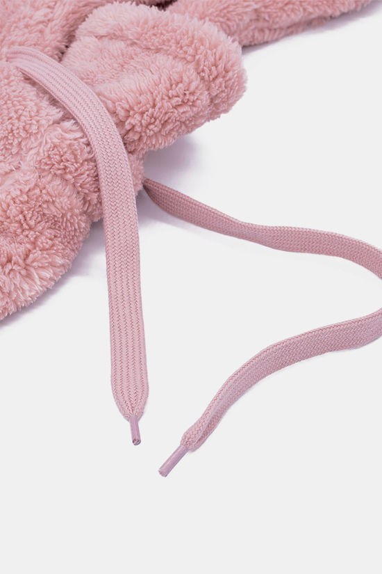 Colourwear Colourwear U So Fluffy Hood Hoed Dames