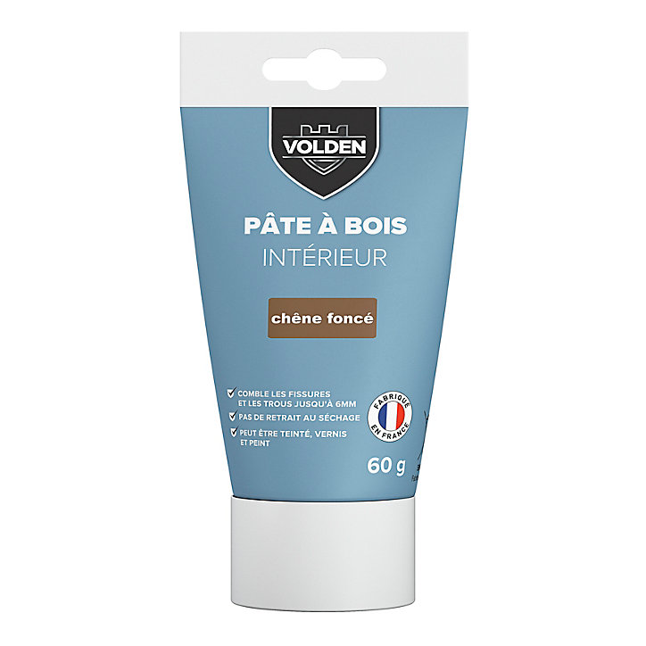 Pâte à bois intérieur Volden chêne foncé 60g